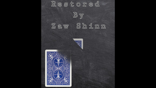 Restored by Zaw Shinn - Video - DOWNLOAD