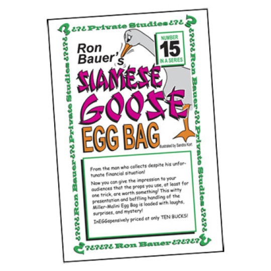 Ron Bauer Series: #15 - Siamese Goose Eggbag - Buch