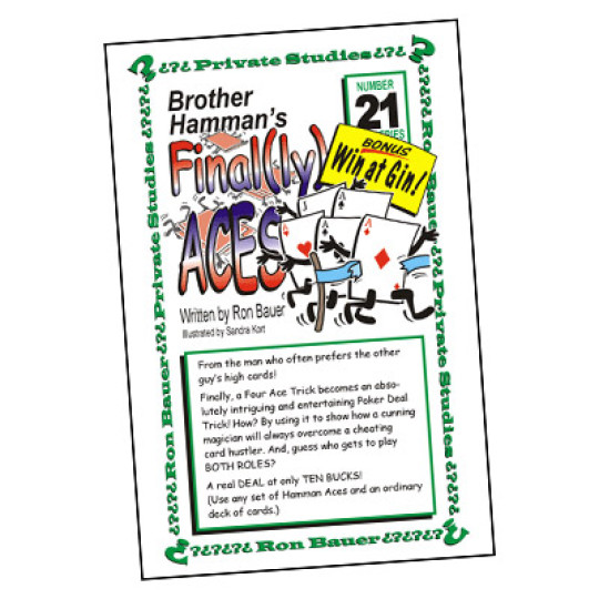 Ron Bauer Series: #21 - Brother Hamman's Final(ly) Aces - Buch