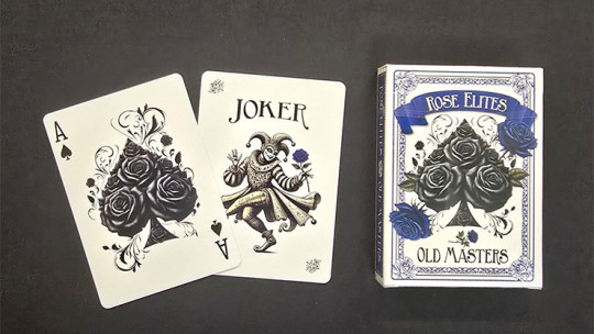 Rose Elites - Old Masters (Blue) - Pokerdeck