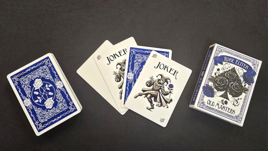 Rose Elites - Old Masters (Blue) - Pokerdeck