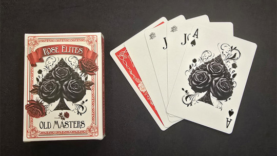 Rose Elites - Old Masters (Red) - Pokerdeck