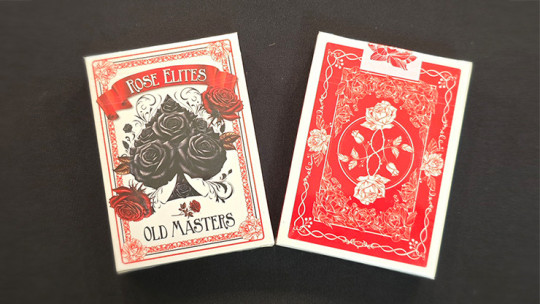Rose Elites - Old Masters (Red) - Pokerdeck