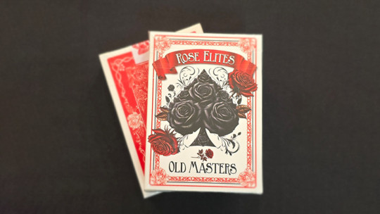 Rose Elites - Old Masters (Red) - Pokerdeck