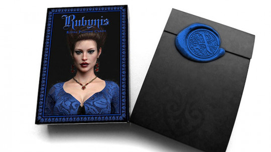 Rubynis Royal Blue Wax Seal (Limited Edition) - Pokerdeck