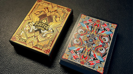 Preview: Sacred Legends Black Edition by HypieLab - Pokerdeck