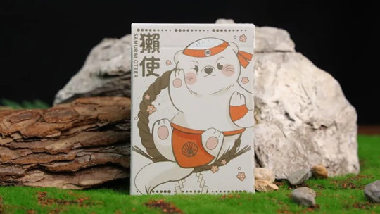 Samurai Otter - Hono Edition (Standard red) - Pokerdeck