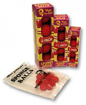 Schaumstoffbälle Mini 0.75 Zoll - Mini Sponge Balls Super Soft- 8 Stück (rot)