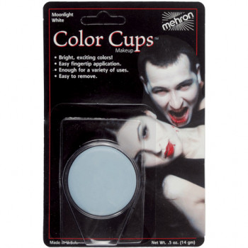 Schminke Color Cups Farbe Mondschein Weiß