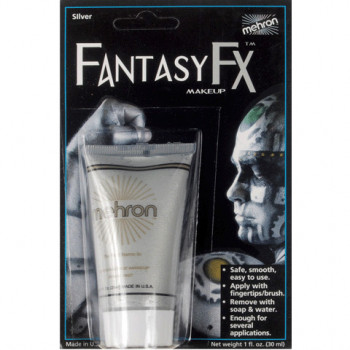 Schminke Fantasy F/X Farbe Silver