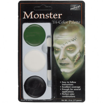 Schminke Farbpalette Monster Grün