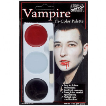Schminke Farbpalette Vampir