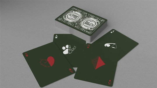 Preview: Schrodinger's Cat: Alive Green Edition - Pokerdeck