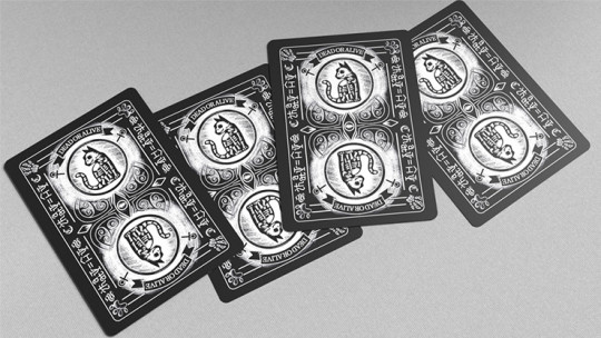 Schrodinger's Cat: Quantum Gilded Dead Black - Pokerdeck