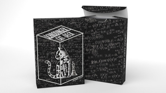 Schrodinger's Cat: Quantum Gilded Dead Black - Pokerdeck