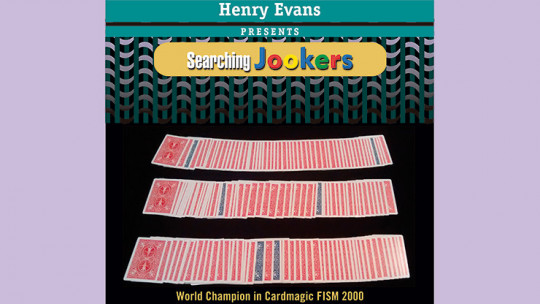 Searching Jookers by Henry Evans - Blau - Kartentrick