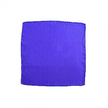 Seidentuch - Blau - 45 cm