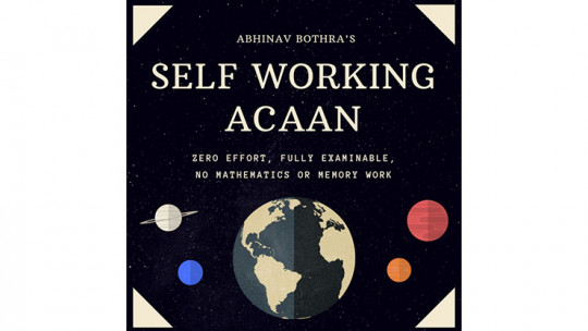 Self-Working ACAAN by Abhinav Bothra - Mixed Media - DOWNLOAD