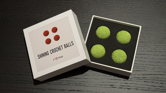 Preview: Shining Crochet Balls (Grass Green) by JT Magic