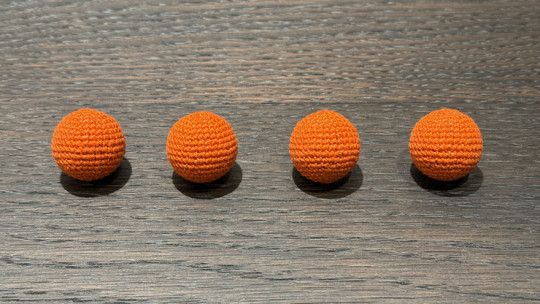 Preview: Shining Crochet Balls (Orange) by JT Magic
