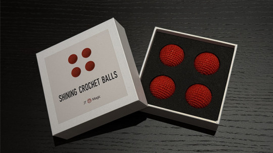 Preview: Shining Crochet Balls (Red) by JT Magic