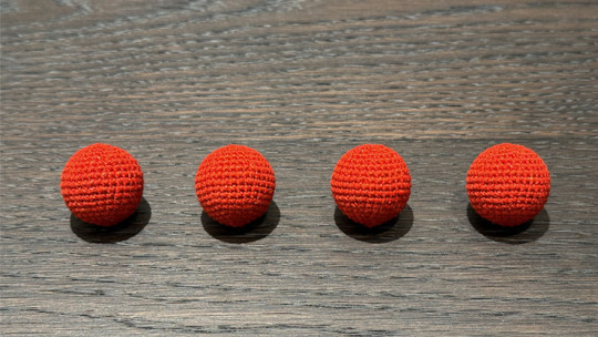 Preview: Shining Crochet Balls (Red) by JT Magic