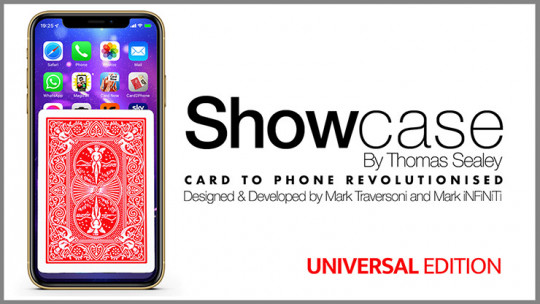 SHOWCASE (Universal) by Thomas Sealey - Smartphone Zaubertrick