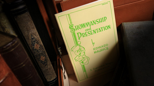 Showmanship and Presentation by Edward Maurice - Buch