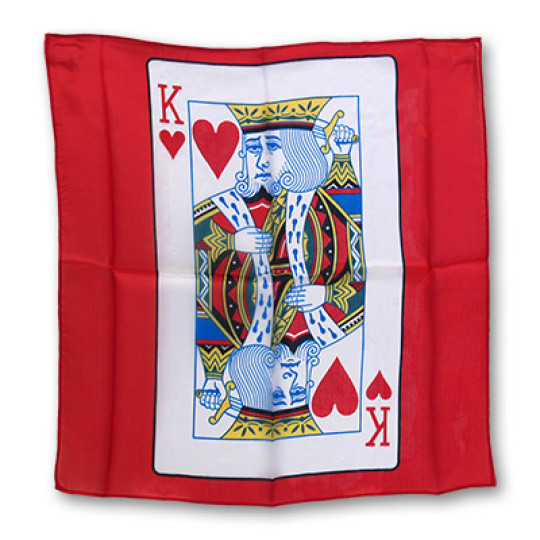 Silk 18 inch King of Hearts Card from Magic by Gosh