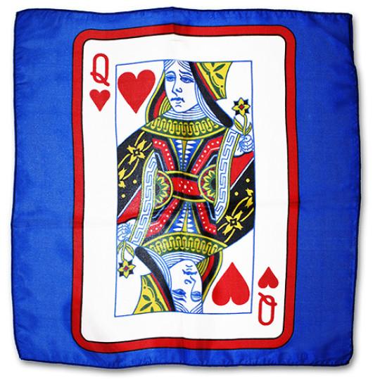 Sitta Card Silk - Blue - 60 cm (24 ) - Queen of Hearts