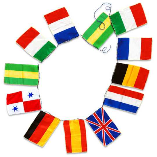 Sitta Flags - String of 12