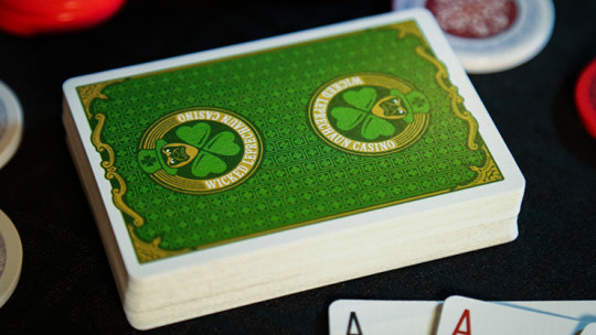 Slot Playing Cards (Wicked Leprechaun Edition) by Midnight Cards