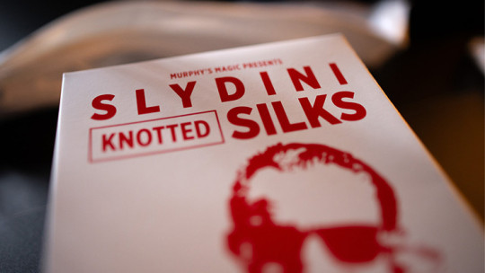 Slydini's Knotted Silks (White / 24 Inch) by Slydini & Murphy's Magic