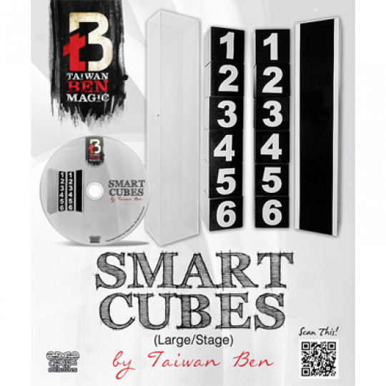 Smart Cubes (Groß/Bühne) by Taiwan Ben - Reihenfolge der Würfel verändern - Kubusspiel