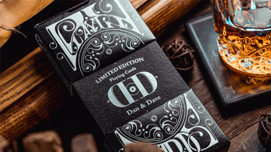 Smoke & Mirror (Mirror- Black) Deluxe Limited Edition by Dan & Dave - Pokerdeck