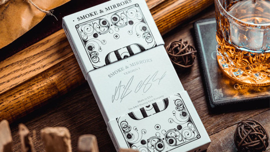 Smoke & Mirror (Smoke-White) Deluxe Limited Edition by Dan & Dave - Pokerdeck