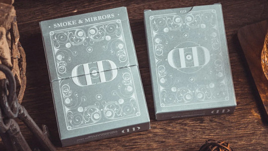 Smoke & Mirrors V8, Silver (Deluxe) Edition by Dan & Dave - Pokerdeck