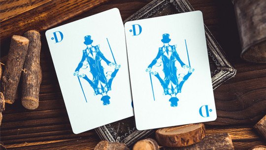 Smoke & Mirrors V9 (Blue Edition) by Dan & Dave - Pokerdeck