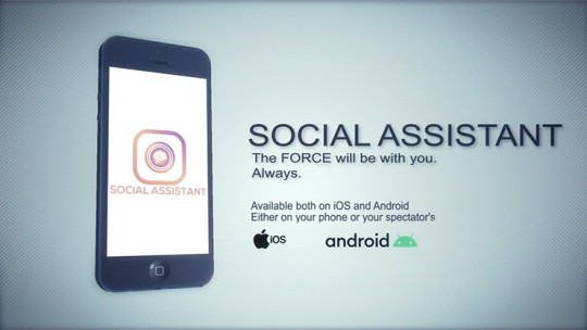 SOCIAL ASSISTANT by Calix and Vincent - Smartphone Zaubertrick