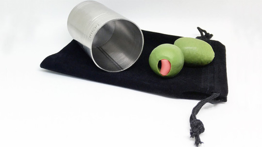 Spirit/Shot Measure - Chop Cup mit Oliven