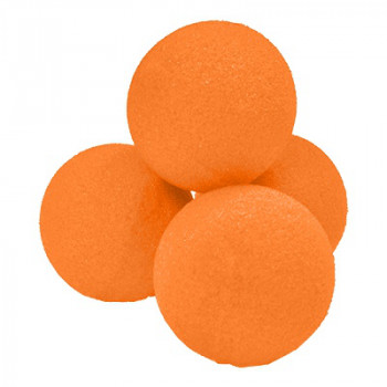 Schaumstoffbälle - 1.5 Zoll - Orange - Sponge Balls - Super Soft - 4 Stück