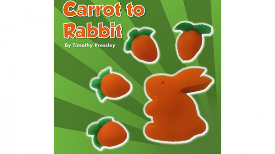 Sponge Carrot to Rabbit by Timothy Pressley and Goshman - Karotte zu Hase - Zaubertrick