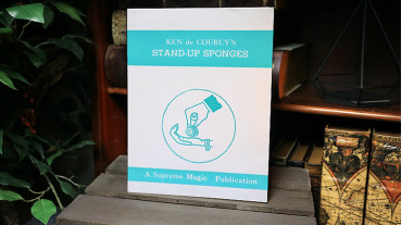Stand-Up Sponges by Ken de Courcy - Sponge Ball Zaubertricks - Buch (12 Seiten)