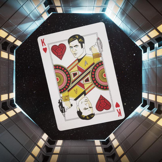 Star Trek - Dunkel - Pokerdeck