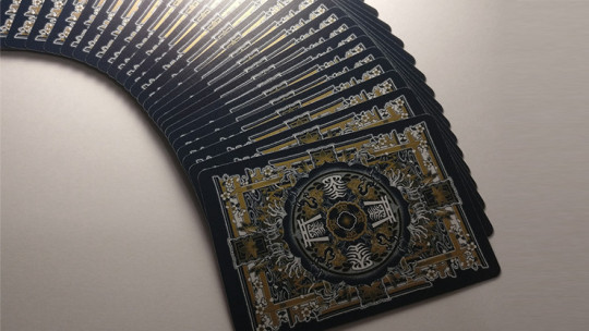 Sumi Kitsune Myth Maker (Blue Craft Letterpressed Tuck) by Card Experiment - Pokerdeck