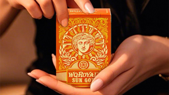Sun God Greek Mythology Themed Orange Edition - Pokerdeck