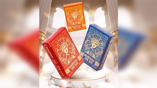 Sun God Greek Mythology Themed Red Edition - Pokerdeck