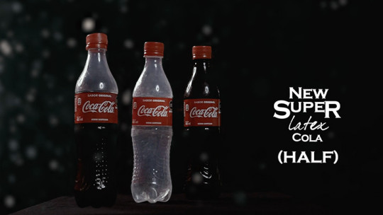 Super Latex Cola Drink (Half) by Twister Magic - Verschwindende Cola Flasche
