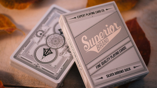 Superior Silver Arrow by Expert Playing Card Co - Pokerdeck