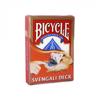 Svengali Deck Bicycle by Di Fatta - Rot - Zaubertrick